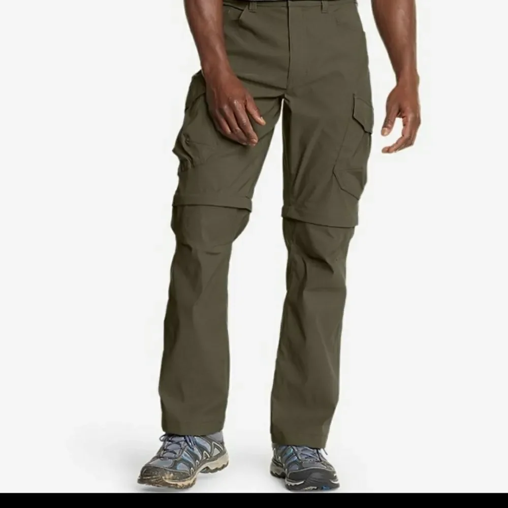 Cabela's Cedar Crossing Convertible Fishing Hiking Pants Army‎ Green 44